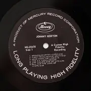 LP - Johnny Horton - The Fantastic Johnny Horton