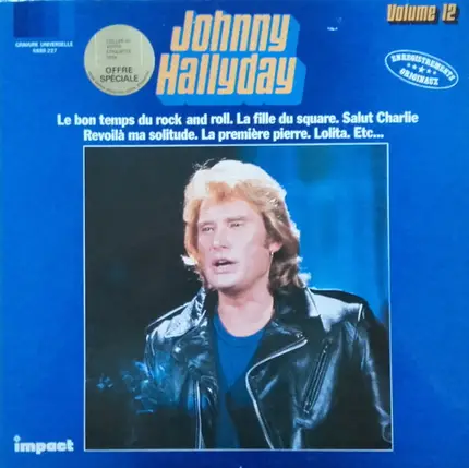 Johnny Hallyday - Volume 12