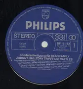 LP - Johnny Hallyday - Johnny Hallyday Trifft Die Rattles