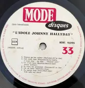 LP - Johnny Hallyday - L'Idole - White Labels