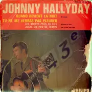 7inch Vinyl Single - Johnny Hallyday - Quand Revient La Nuit