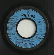 7inch Vinyl Single - Johnny Hallyday - Qu'est-ce Qu'elle Fait