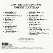 CD - Johnny Hartman - And I Thought About You