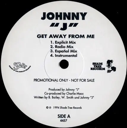 Johnny J - Get Away From Me