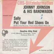 7inch Vinyl Single - Johnny Johnson And The Bandwagon - Sally Put Your Red Shoes On