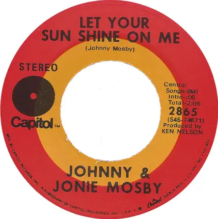Johnny & Jonie Mosby - My Happiness