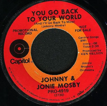 Johnny & Jonie Mosby - Third World
