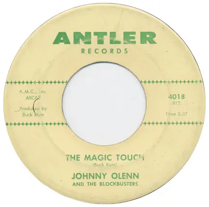 Johnny Olenn And The Blockbusters - The Magic Touch / Football Freddy