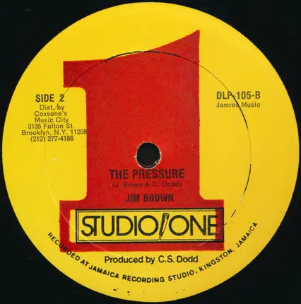 Johnny Osbourne / Jim Brown - Time A Run Out / The Pressure