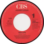 7inch Vinyl Single - Johnny Logan - Red Lips