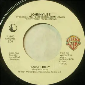 Johnny Lee - Rock It, Billy / Rollin' Lonely