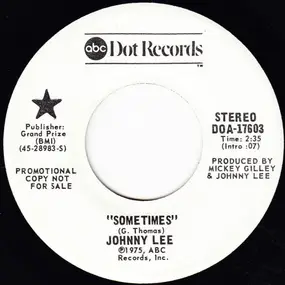 Johnny Lee - Sometimes