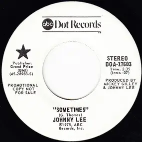 Johnny Lee - Sometimes