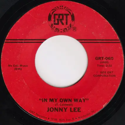 Johnny Lee - Red Sails In The Sunset / In My Own Way