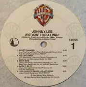 LP - Johnny Lee - Workin' For A Livin'