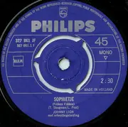 7inch Vinyl Single - Johnny Lion - Sophietje - Blue Label