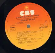 LP - Johnny Mathis - In Paris - Music of a TV Series