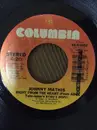 7inch Vinyl Single - Johnny Mathis - Right From The Heart / Hold On