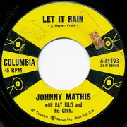 7inch Vinyl Single - Johnny Mathis With Ray Ellis And His Orchestra - A Certain Smile / Let It Rain