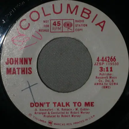 Johnny Mathis - Misty Roses