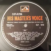 LP - Johnny Mathis - Olé