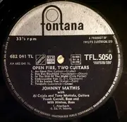 LP - Johnny Mathis - Open Fire, Two Guitars - Mono