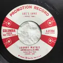 7inch Vinyl Single - Johnny Mathis - Let's Love / You Are Beautiful