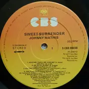 LP - Johnny Mathis - Sweet Surrender