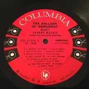 LP - Johnny Mathis - The Ballads Of Broadway