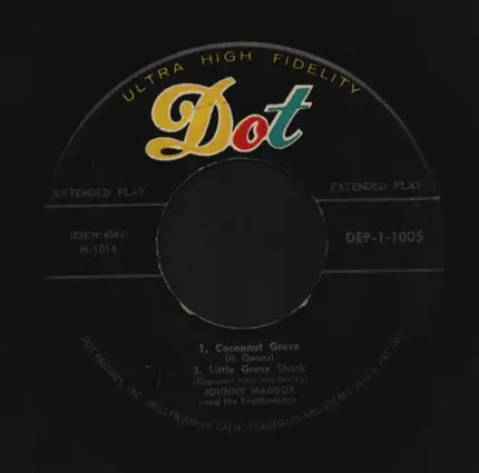 Johnny Maddox And The Rhythmasters - Cocoanut Grove