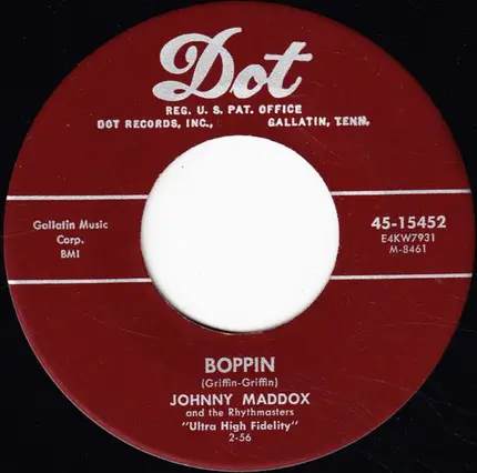 Johnny Maddox And The Rhythmasters - Farewell To Thee (Aloha Oe) / Boppin