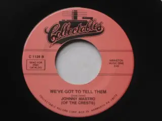 Johnny Maestro - Model Girl / We've Got To Tell Them