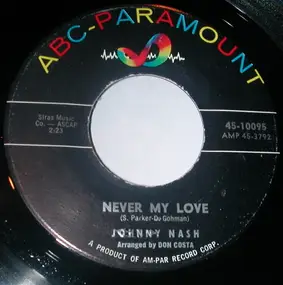 Johnny Nash - Never my Love / (You've Got) The Love I love