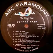 LP - Johnny Nash - The Quiet Hour