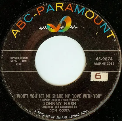 Johnny Nash - A Very Special Love