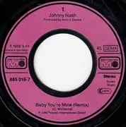 7inch Vinyl Single - Johnny Nash - Baby You're Mine / Never Going Back