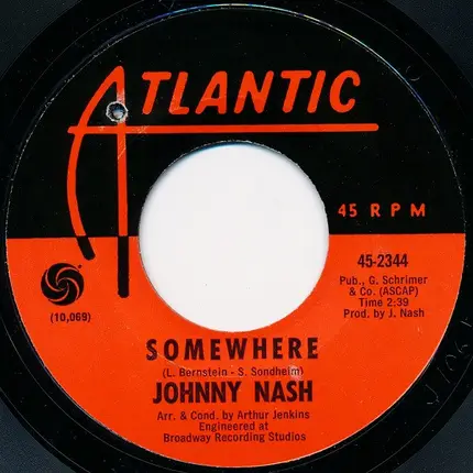 Johnny Nash - Big City / Somewhere