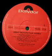 LP - Johnny Scott And His Orchestra - Great Modern Film Themes