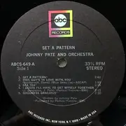LP - Johnny Pate's Orchestra - Set A Pattern