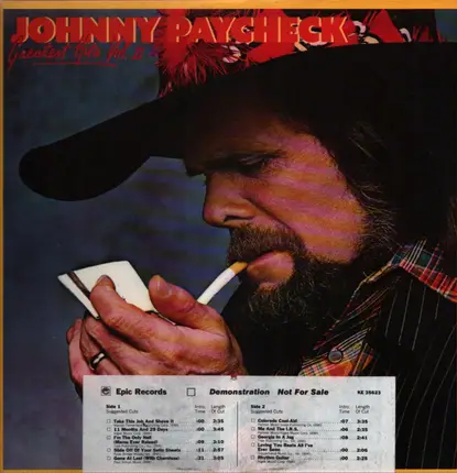 Johnny Paycheck - Greatest Hits Vol. II