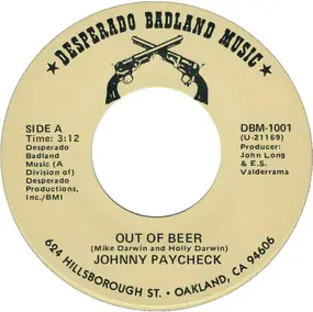 Johnny Paycheck - Out Of Beer