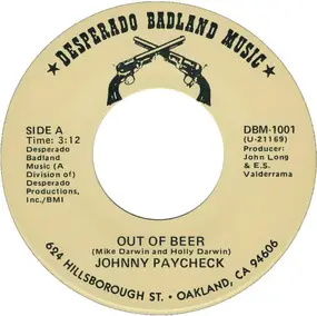 Johnny Paycheck - Out Of Beer