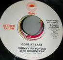 7inch Vinyl Single - Johnny Paycheck With Charnissa - Gone At Last