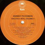 LP - Johnny Paycheck - Greatest Hits, Volume 2