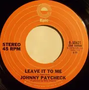 7inch Vinyl Single - Johnny Paycheck - Friend, Lover, Wife