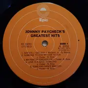 LP - Johnny Paycheck - Johnny Paycheck's Greatest Hits