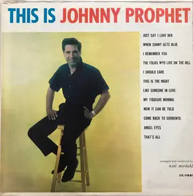 Johnny Prophet - This Is Johnny Prophet