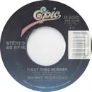 7inch Vinyl Single - Johnny Rodriguez - First Time Burned / Hand Me Another Of Those