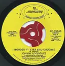 7inch Vinyl Single - Johnny Rodriguez - I Wonder If I Ever Said Goodbye