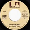 7inch Vinyl Single - Johnny Rivers - Blue Suede Shoes / Stories To A Child